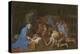 The Adoration of the Shepherds, c.1653-Nicolas Poussin-Premier Image Canvas