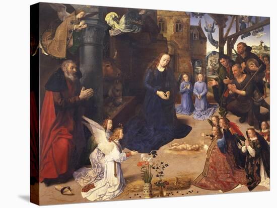 The Adoration of the Shepherds (The Portinari Triptyc), Ca 1478-Hugo van der Goes-Premier Image Canvas