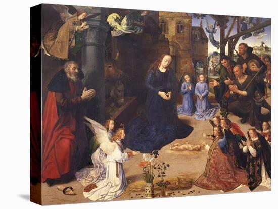 The Adoration of the Shepherds (The Portinari Triptyc), Ca 1478-Hugo van der Goes-Premier Image Canvas