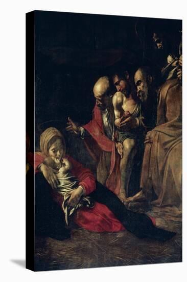 The Adoration of the Shepherds-Caravaggio-Stretched Canvas