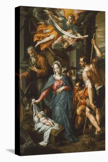 The Adoration of the Shepherds-Hendrik De Clerck-Premier Image Canvas