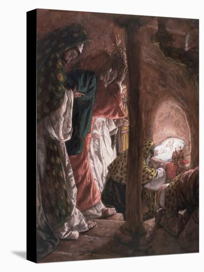 The Adoration of the Wise Men, Illustration for 'The Life of Christ', C.1886-94-James Tissot-Premier Image Canvas