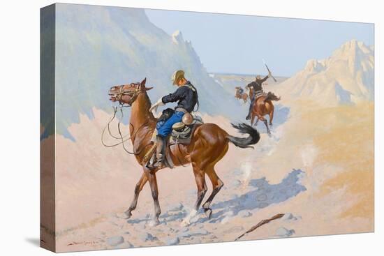 The Advance-Guard, or the Military Sacrifice (The Ambush), 1890-Frederic Remington-Premier Image Canvas