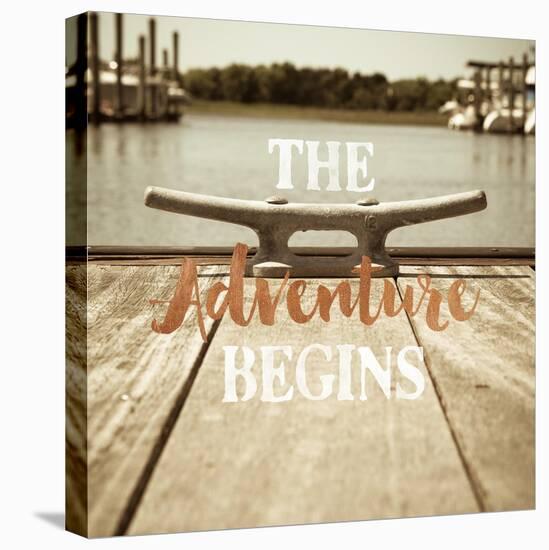 The Adventure Begins-Marlana Semenza-Stretched Canvas