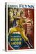 The Adventures of Robin Hood, UK Movie Poster, 1938-null-Stretched Canvas