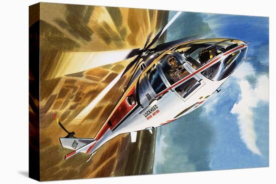 The Aerobatic Helicopter-Wilf Hardy-Premier Image Canvas