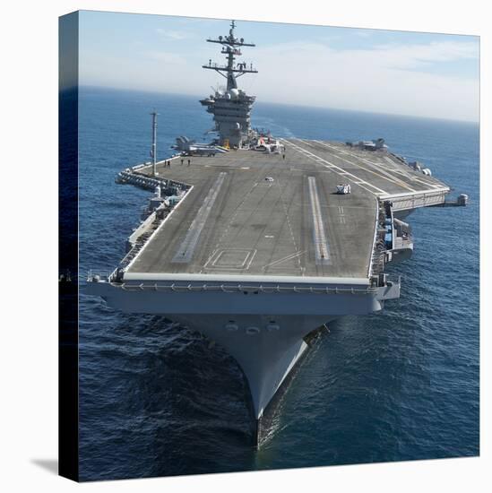 The Aircraft Carrier USS Carl Vinson in the Pacific Ocean-Stocktrek Images-Premier Image Canvas