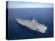 The Aircraft Carrier USS Carl Vinson in the Pacific Ocean-Stocktrek Images-Premier Image Canvas