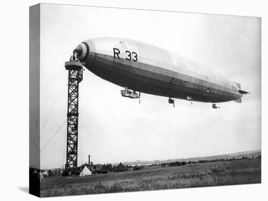 The Airship R.33 is Pictured at Croydon, July 1921-null-Premier Image Canvas