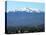 The Ajusco Mountain is Seen Behind Mexico City-null-Premier Image Canvas