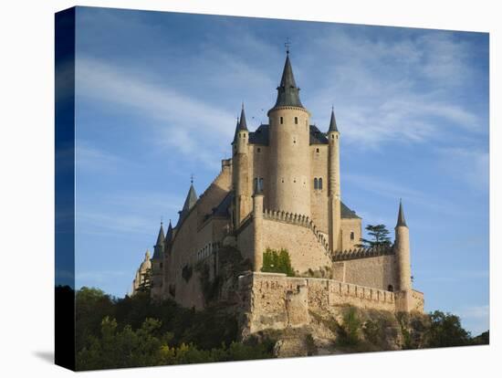 The Alcazar, Segovia, Spain-Walter Bibikow-Premier Image Canvas