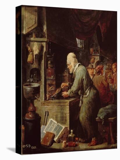 The Alchemist-David Teniers the Younger-Premier Image Canvas