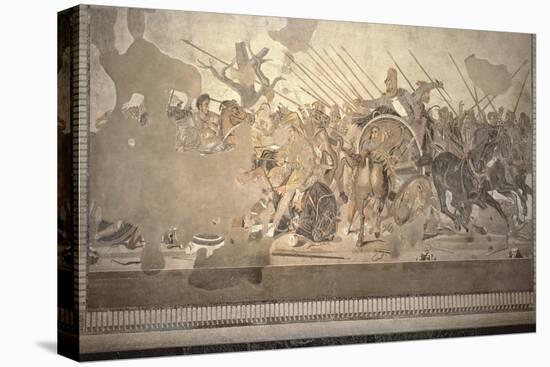 The Alexander Mosaic, Depicting the Battle of Issus Between Alexander the Great-Roman-Premier Image Canvas