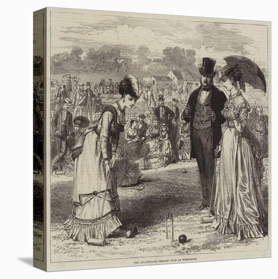 The All-England Croquet Club at Wimbledon-Arthur Hopkins-Premier Image Canvas