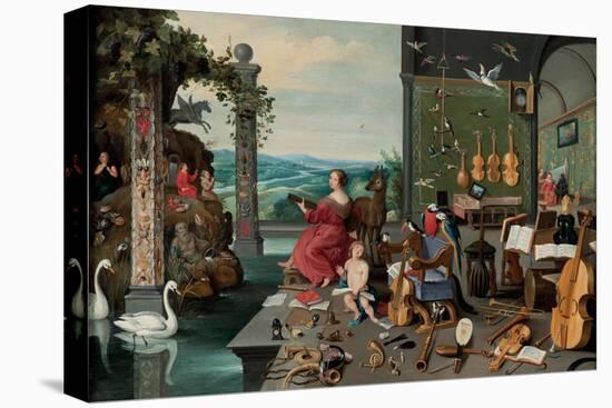 The Allegory of Hearing-Jan Brueghel the Younger-Premier Image Canvas