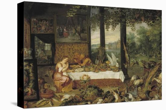 The Allegory of Taste-Peter Paul Rubens-Premier Image Canvas