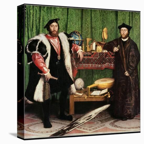 The Ambassadors, 1533-Hans Holbein the Younger-Premier Image Canvas