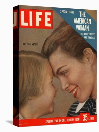 The American Woman, December 24, 1956-Grey Villet-Premier Image Canvas