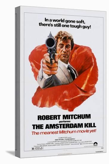 The Amsterdam Kill, Robert Mitchum, 1977-null-Stretched Canvas