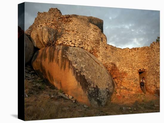 The Ancient Ruins of Great Zimbabwe, UNESCO World Heritage Site, Zimbabwe, Africa-Andrew Mcconnell-Premier Image Canvas