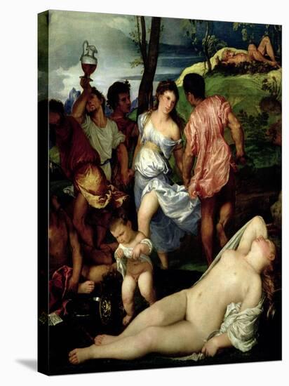 The Andrians, circa 1523-4-Titian (Tiziano Vecelli)-Premier Image Canvas