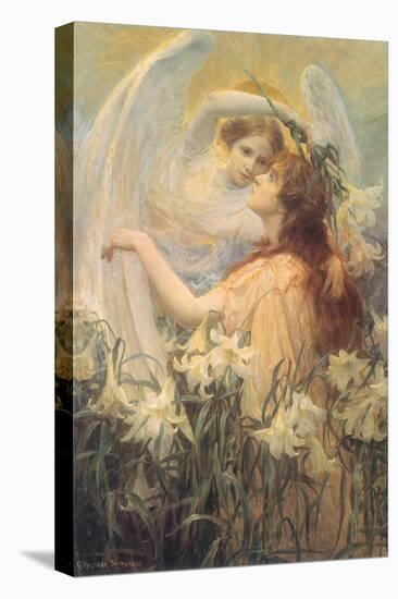 The Angel’S Message, 1905-George Hillyard Swinstead-Premier Image Canvas