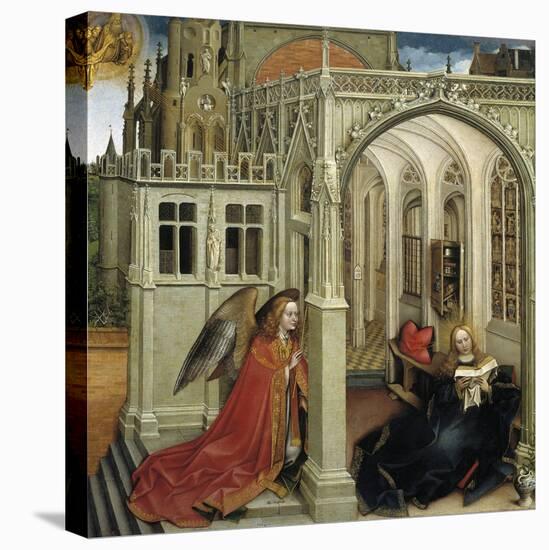 The Annunciation, 1418-1419-Robert Campin-Premier Image Canvas