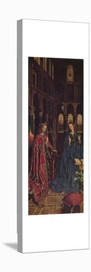 'The Annunciation', 1434-1436-Jan van Eyck-Stretched Canvas