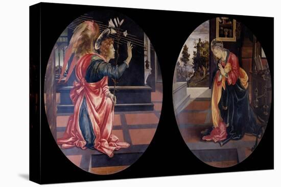 The Annunciation, 1483-1484-Filippino Lippi-Premier Image Canvas