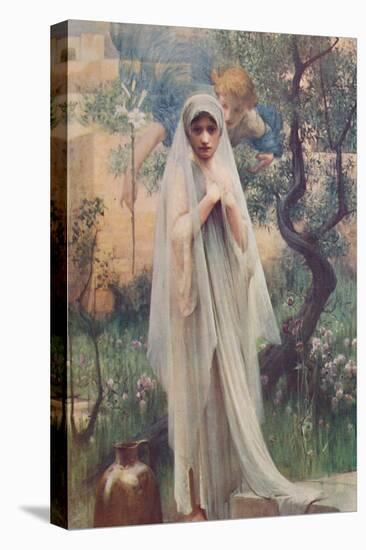 'The Annunciation', 1892, (c1900)-Arthur Hacker-Premier Image Canvas