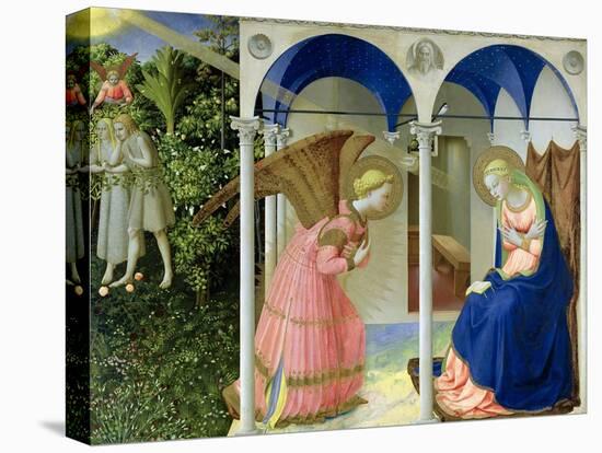 The Annunciation, circa 1430-32-Fra Angelico-Premier Image Canvas