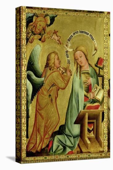 The Annunciation from the High Altar of St. Peter's in Hamburg, the Grabower Altar, 1383-Master Bertram of Minden-Premier Image Canvas