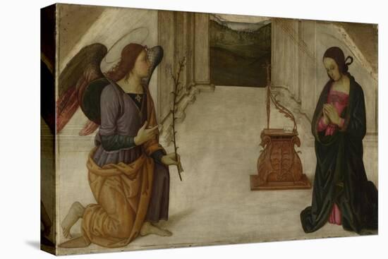 The Annunciation, Late 15th C-Giannicola di Paolo-Premier Image Canvas