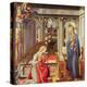 The Annunciation (Oil on Panel)-Fra Filippo Lippi-Premier Image Canvas