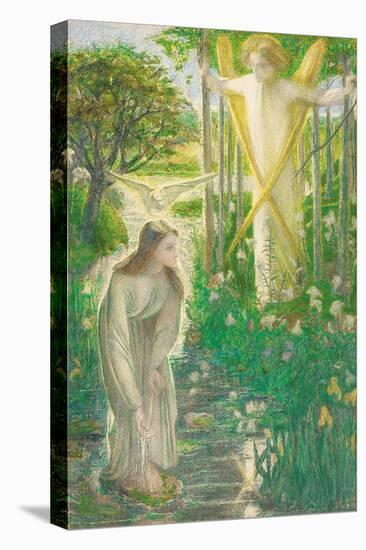 The Annunciation-Dante Gabriel Rossetti-Premier Image Canvas