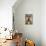 The Annunciation-Fra Angelico-Premier Image Canvas displayed on a wall