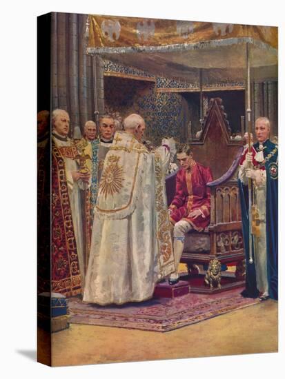 'The Anointing: The Archbishop Making the Sign of the Cross on the King's Head', 1937-Unknown-Premier Image Canvas