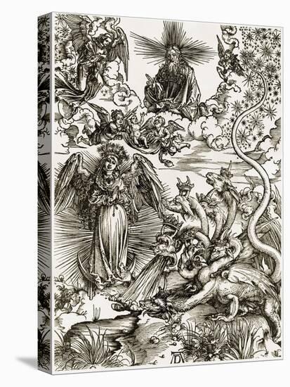 The Apocalyptic Woman-Albrecht Dürer-Premier Image Canvas