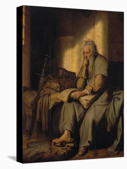 The Apostle Paul in Prison, 1627-Rembrandt van Rijn-Premier Image Canvas