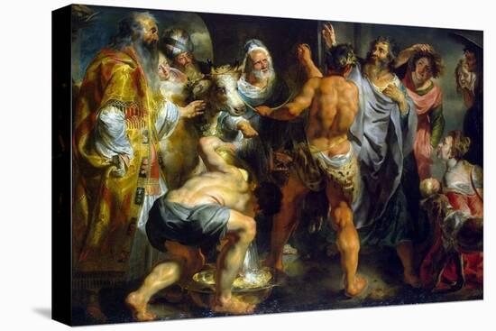 The Apostles Paul and Barnabas in Lystra, C1616-1617-Jacob Jordaens-Premier Image Canvas