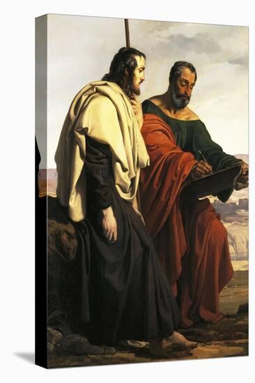 The Apostles Philip and James on their Way to their Preaching, That Is, Two Exiled Patriots-Francesco Hayez-Premier Image Canvas