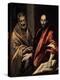 The Apostles St. Peter and St. Paul, 1587-1592-El Greco-Premier Image Canvas