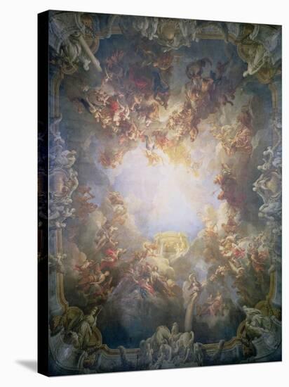 The Apotheosis of Hercules, from the Ceiling of the Salon of Hercules, 1733-6-Francois Lemoyne-Premier Image Canvas