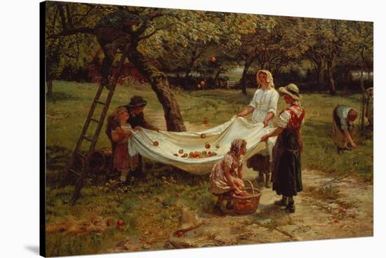 The Apple Gatherers, 1880-Frederick Morgan-Premier Image Canvas