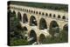 The Aqueduct, Built by the Romans in 19 BC, Carried Water to Nimes across the River Gard-LatitudeStock-Premier Image Canvas