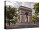 The Arc de Triomphe on the Champs Elysees in Paris, France, Europe-Julian Elliott-Premier Image Canvas