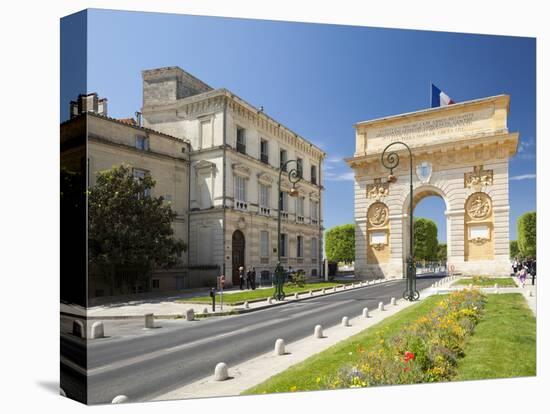 The Arc De Triomphe, Rue Foch, Montpellier, Languedoc-Roussillon, France, Europe-David Clapp-Premier Image Canvas