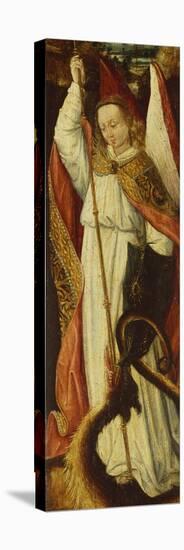 The Archangel Michael: a Compartment from a Portable Triptych-Hans Memling (Follower of)-Premier Image Canvas