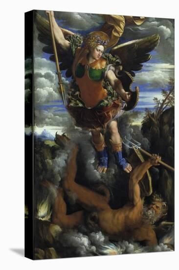 The Archangel Michael, C. 1540-Dosso Dossi-Premier Image Canvas