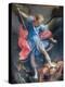 The Archangel Michael Defeating Satan, 1635, (Painting)-Guido Reni-Premier Image Canvas